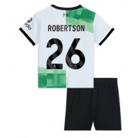 Maglie da calcio Liverpool Andrew Robertson #26 Seconda Maglia Bambino 2023-24 Manica Corta (+ Pantaloni corti)